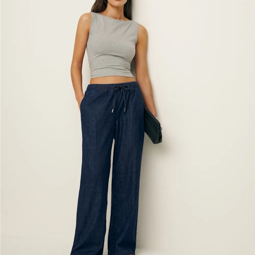 Reformation Jeans Drawstring Pants